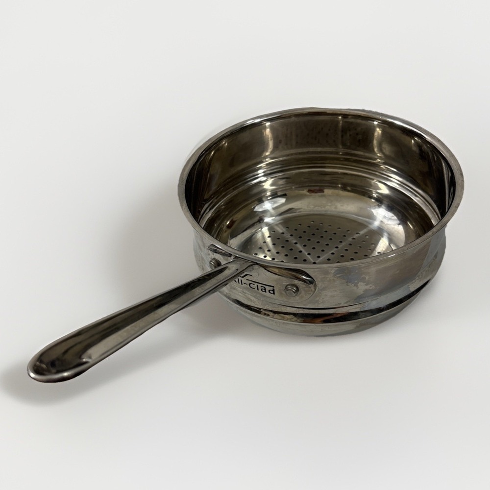 All-Clad Stainless Steel Universal Steamer Insert 8" x 4" (3 Quart) 4703-ST